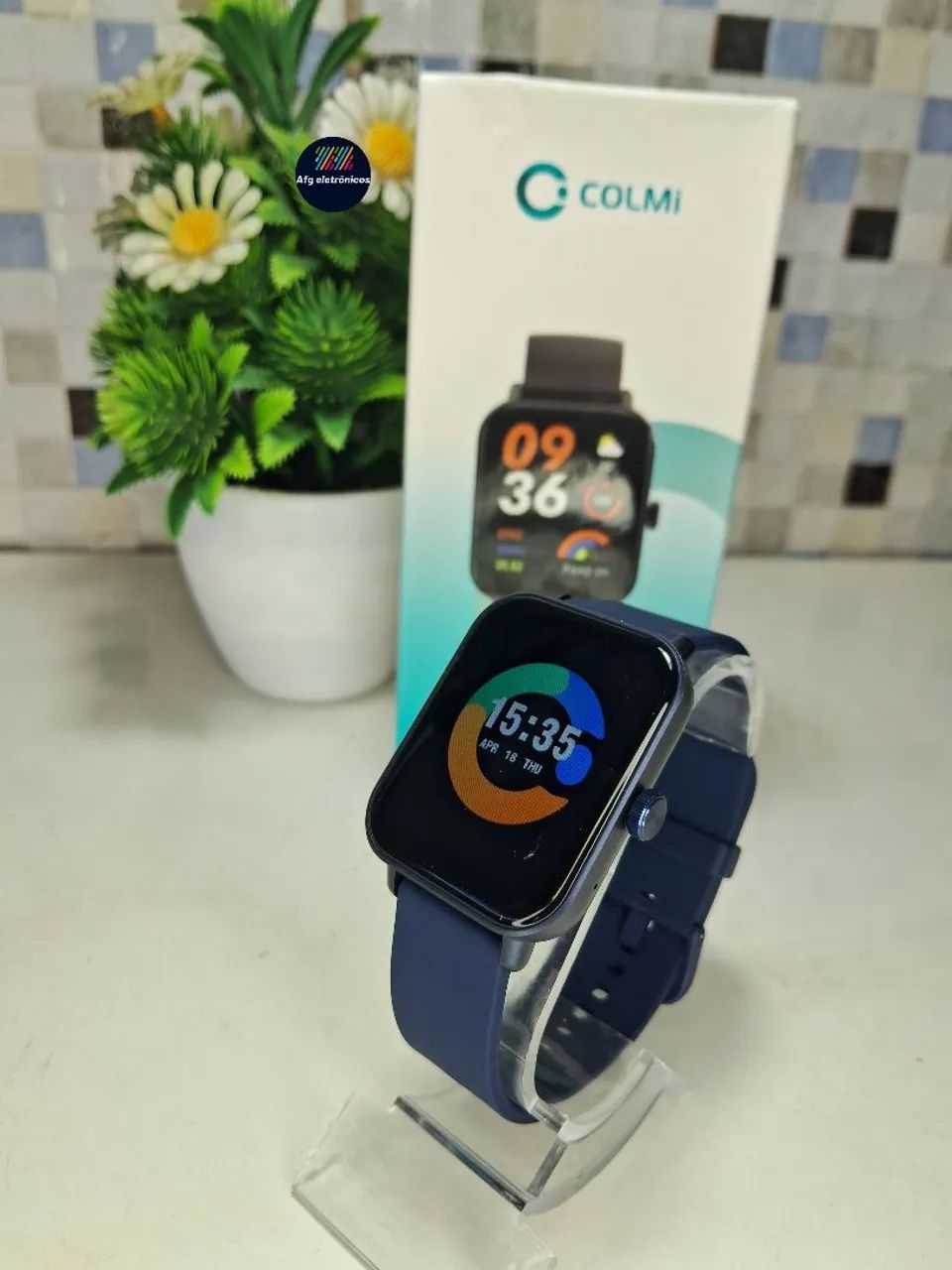 Smartwatch Colmi P81 "azul" - Foto 5