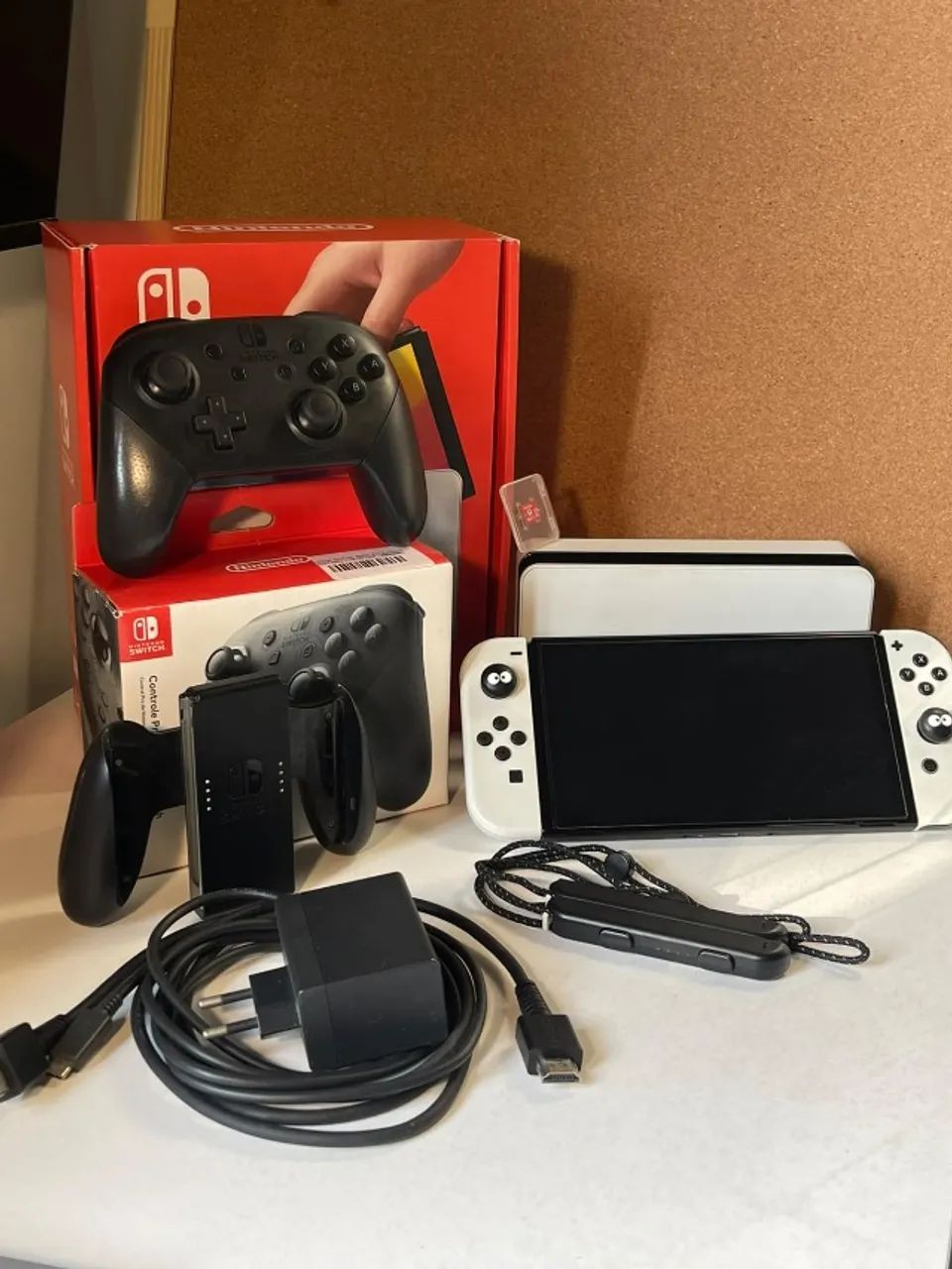 Switch OLED 64GB Completo