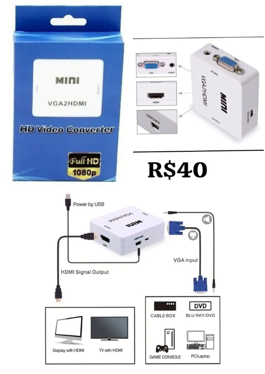 Cabos e adaptadores. - Foto 5