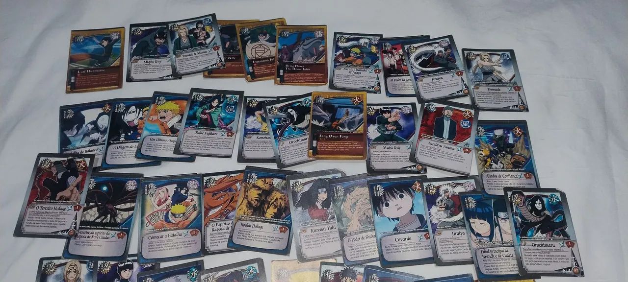 Lote  50 cartas Naruto  Shippuuden antigas  - Foto 3