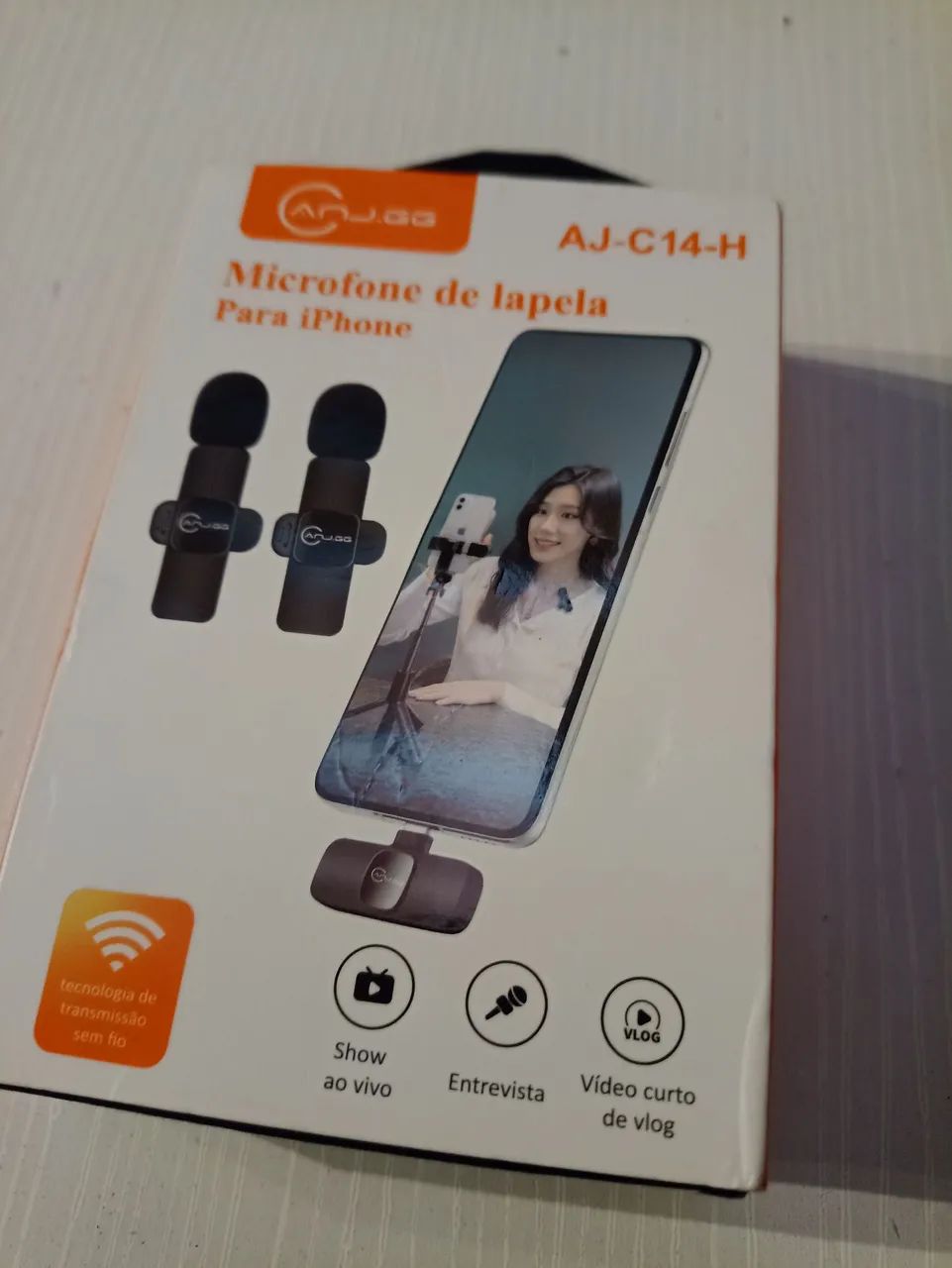 Microfone de lapela para iPhone  - Foto 3