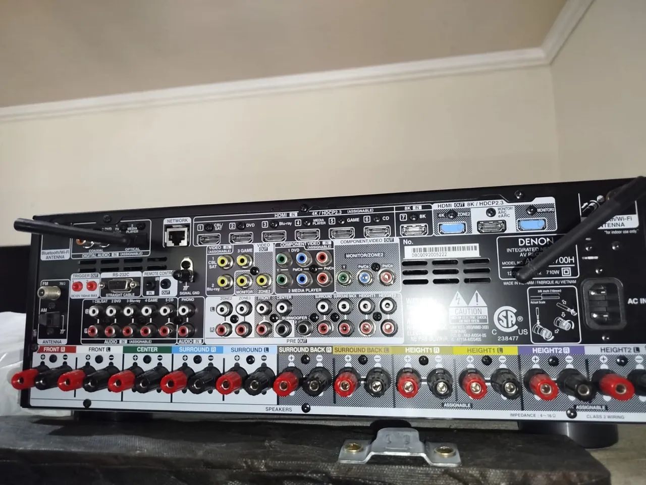 Receiver Denon AVR-x4700H - Foto 2