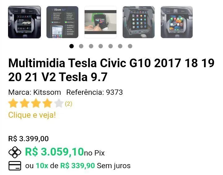 Multimídia tesla melhor versão 
