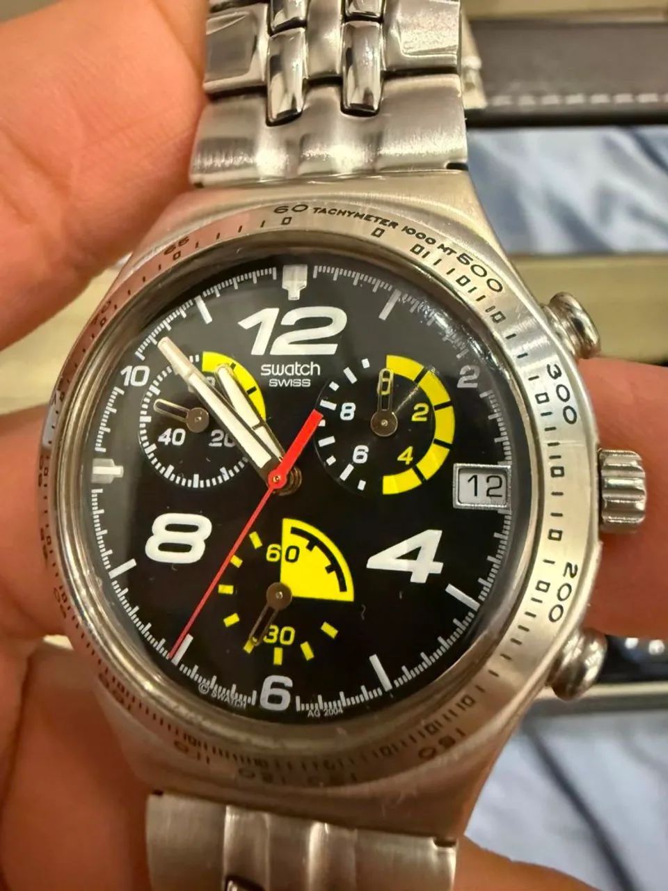 Relógios Swatch estado de novo 