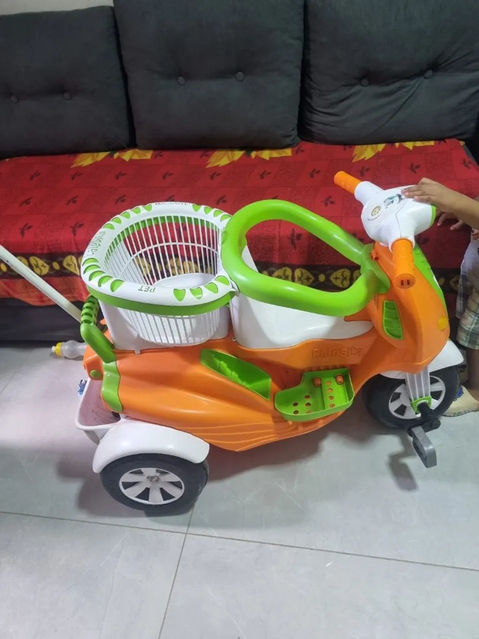 Carrinho de passeio e pedal duo  - Foto 3