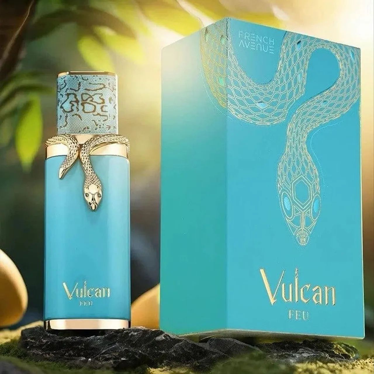 Perfume Árabe Vulcan Feu French Avenue Original 100ml - Foto 2