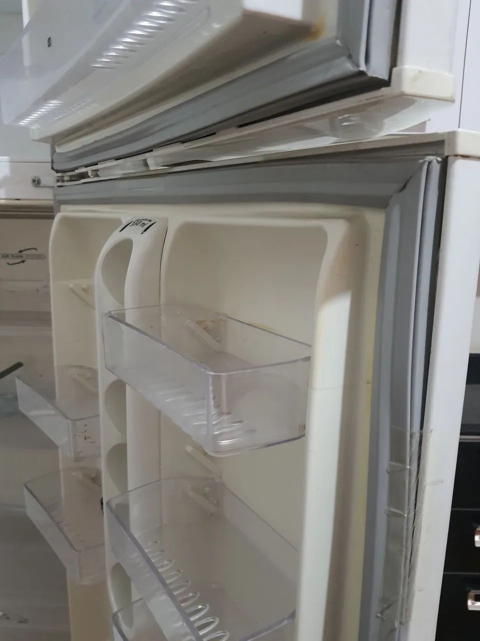 Geladeira Electrolux Air flow dc48 462 litros usada com detalhe, em funcionamento LEIA - Foto 2