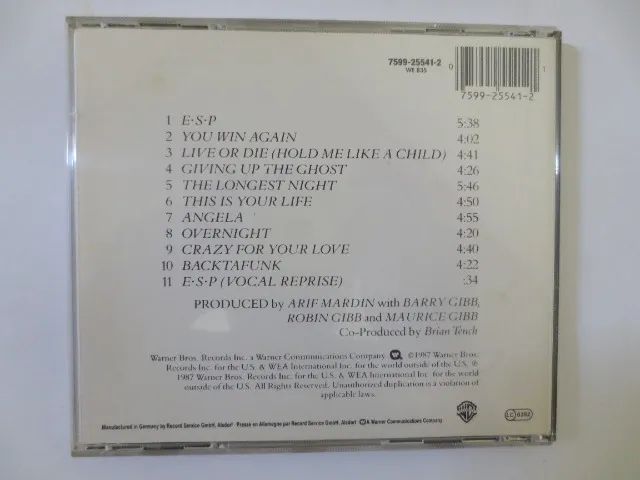 CD - Bee Gees "E.S.P." - Foto 2