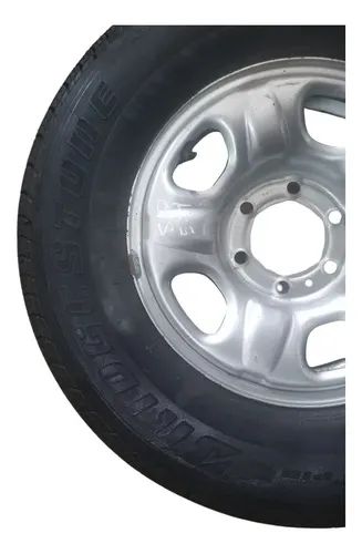 Roda Step 16 Com Pneu 245 70 R16 Chevrolet S10 Prateado - Foto 9
