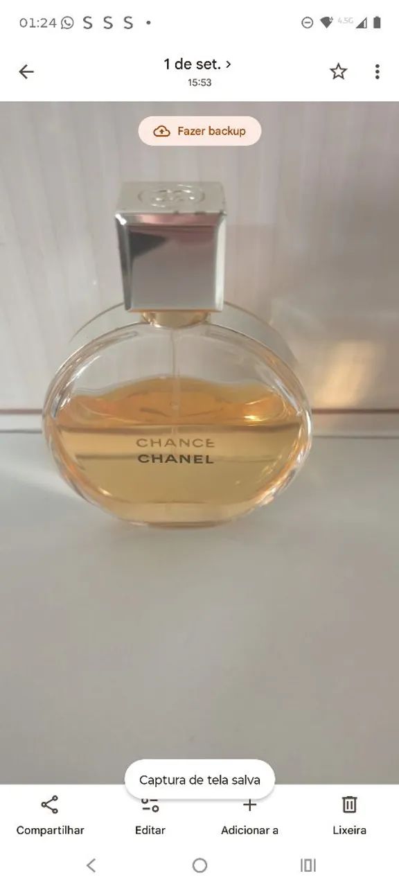Perfume chance Chanel original 50 ml Edp 