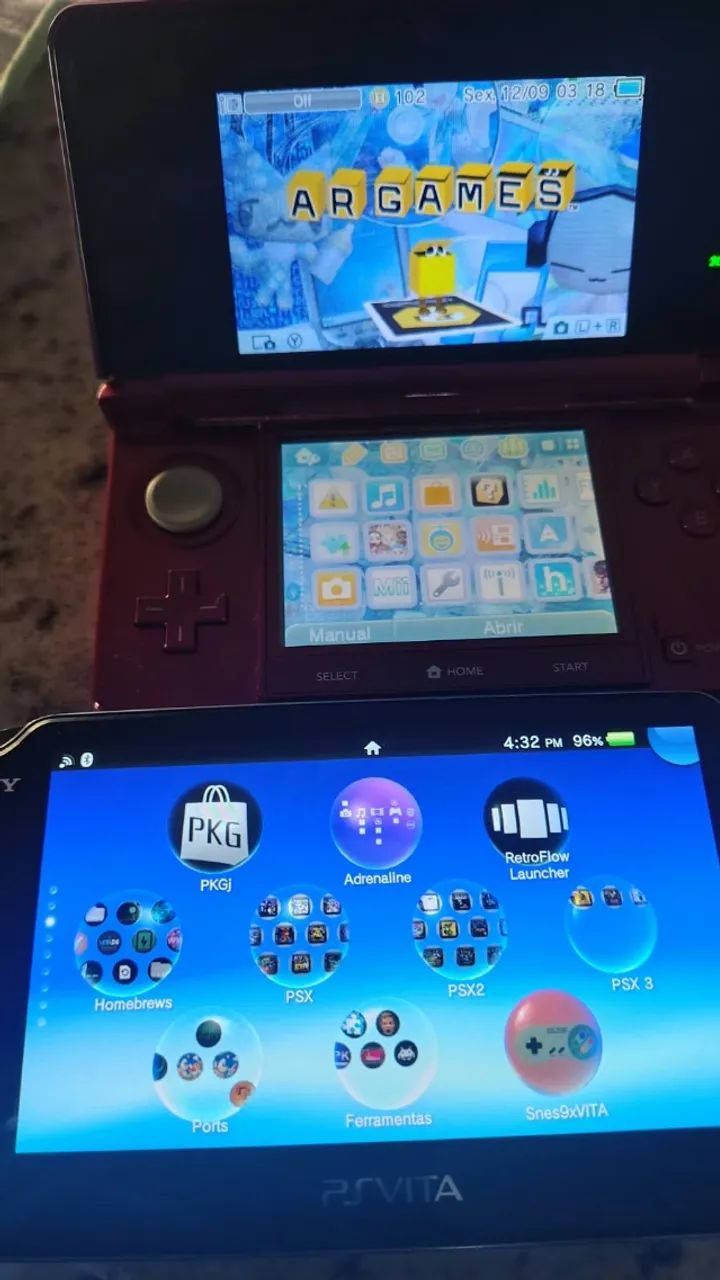 Nintendo 3DS e PS Vita Desbloqueados - Foto 3