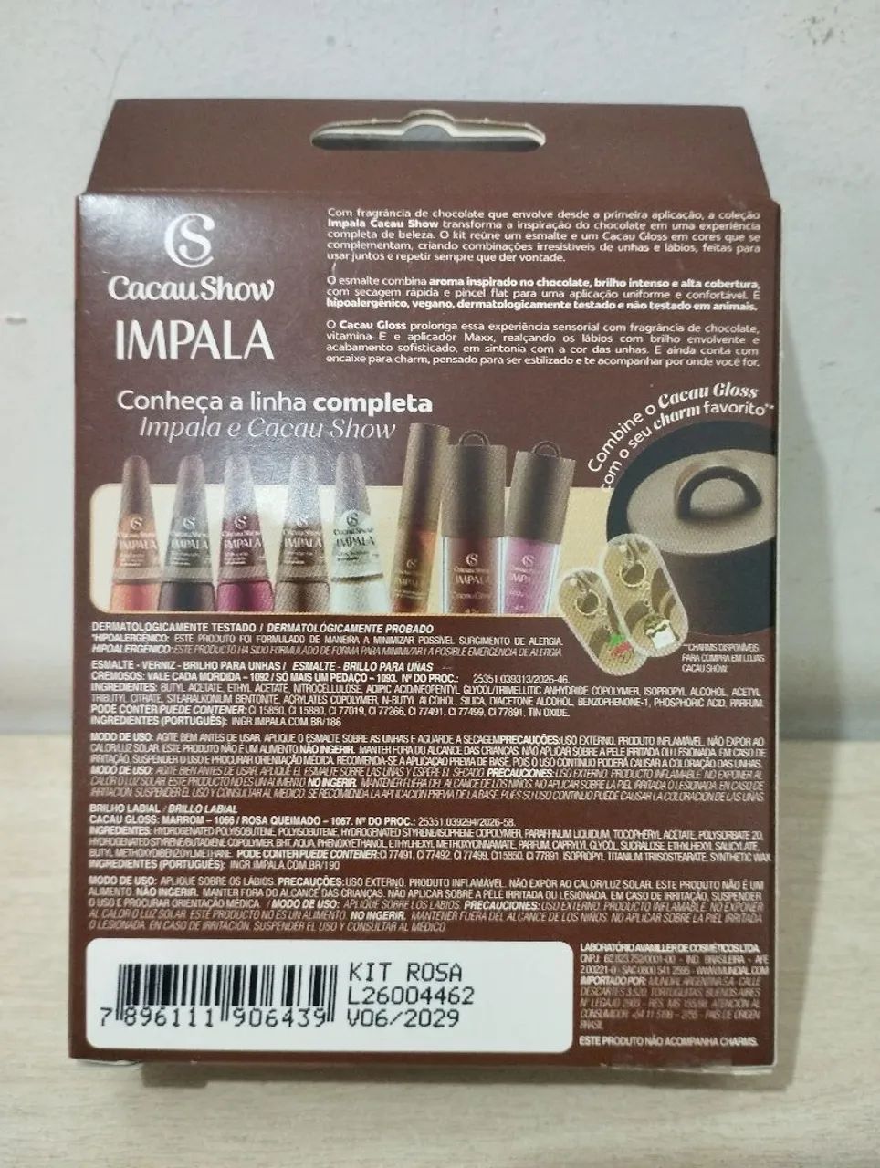 Kit Cacau Show e Impala - Rosa - Foto 3