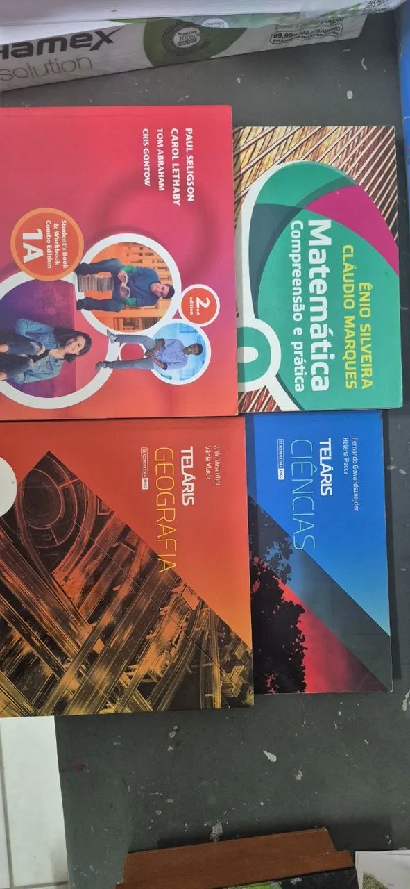 Livros didáticos 9° ano