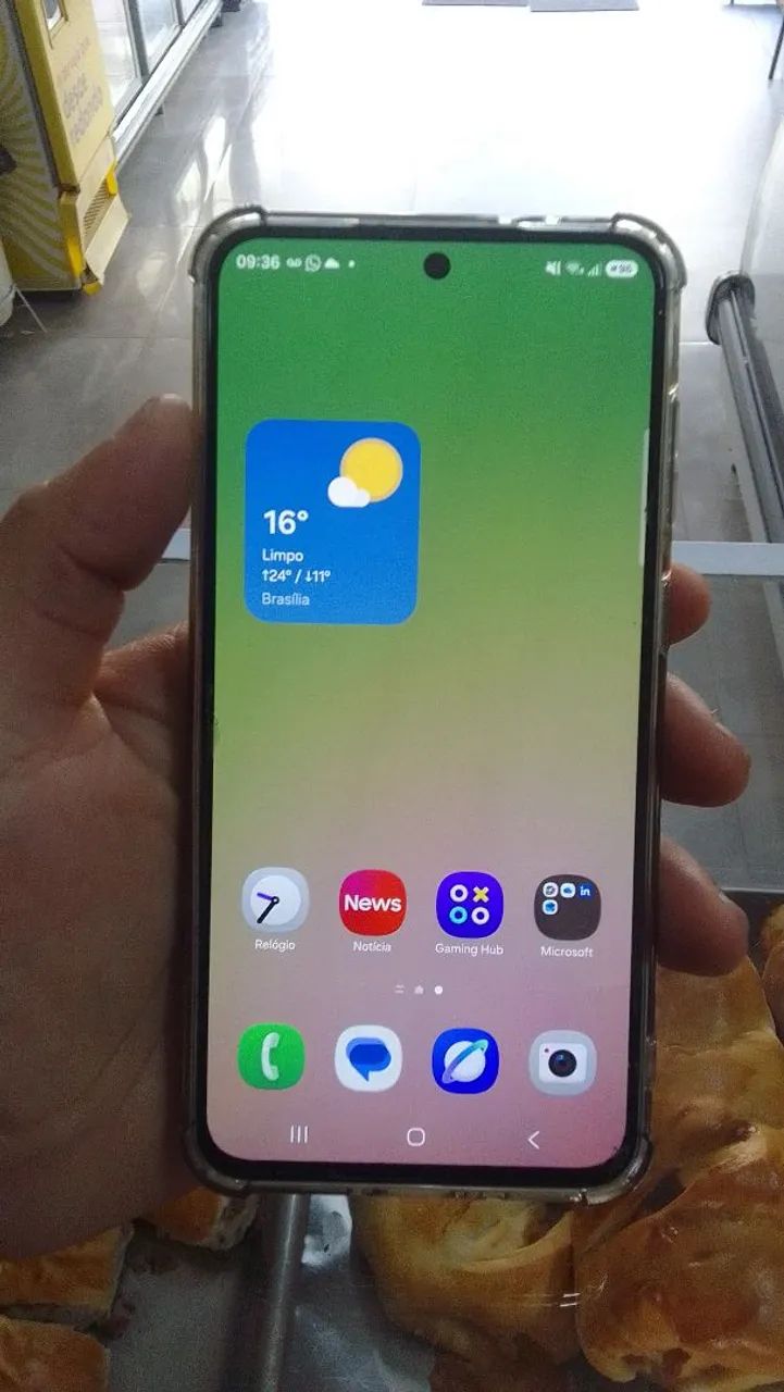 Samsung A56 CINZA 256GB NOVO 