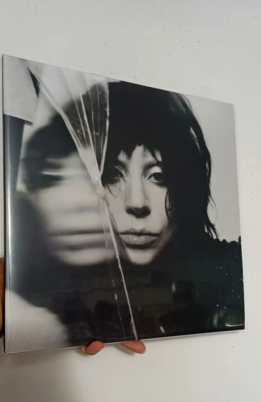 LP Vinil Lady Gaga Mayhem Liquid Orange Black Blood Recorde
