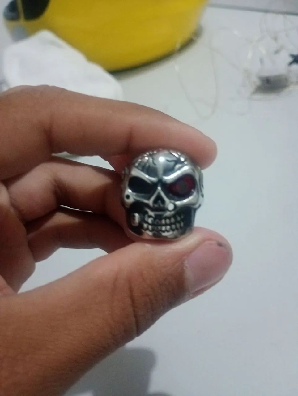 Anel de caveira 