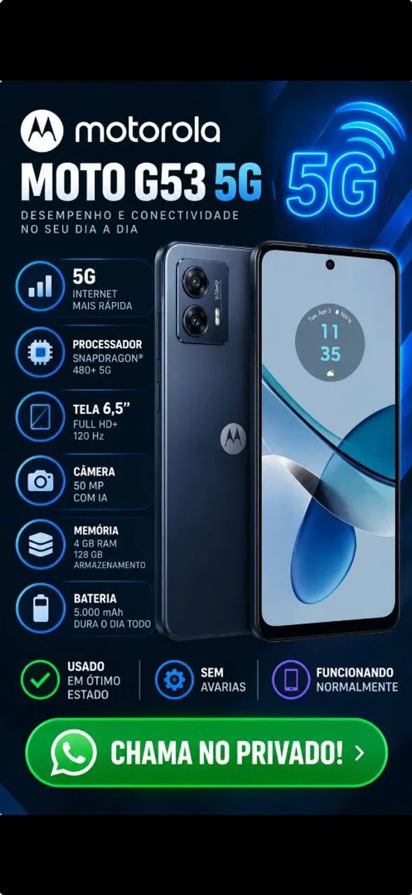 Celular moto G53 5G