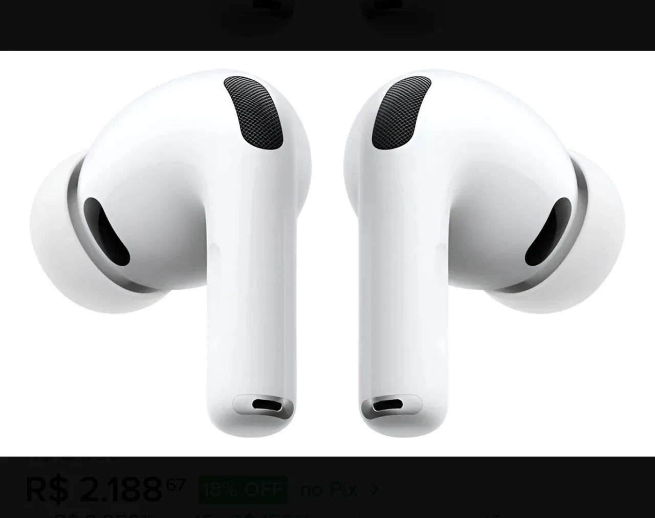 Fones AirPods Pro 3 NOVO