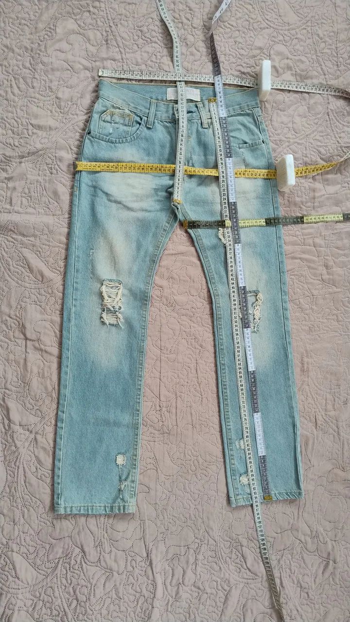 Calça Jeans Feminina 12 Anos C&A - Foto 5