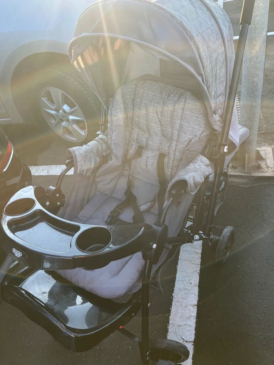Carrinho e bebê conforto - Foto 5