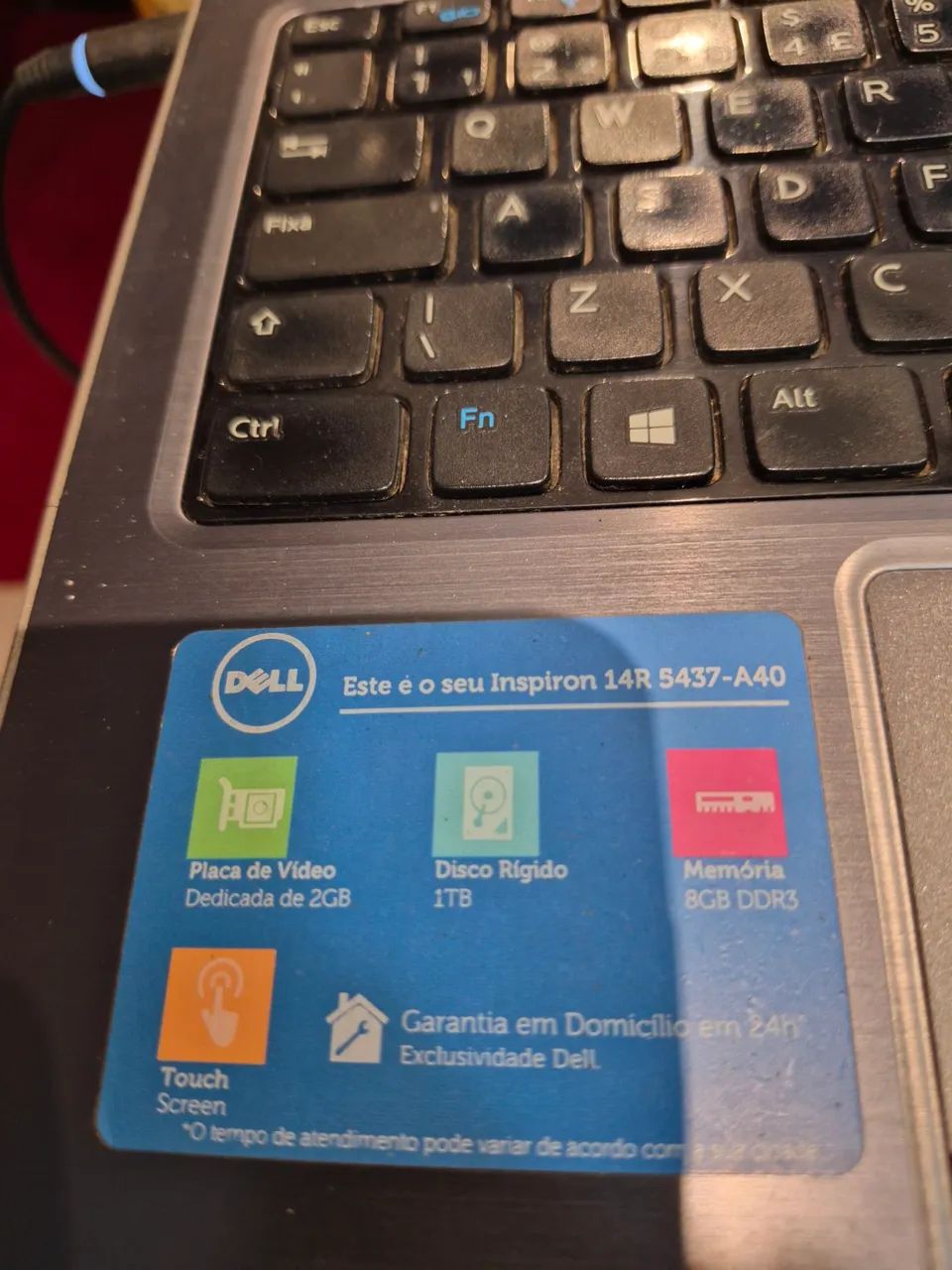 NOTEBOOK DELL INSPIRON i7 (Tela Touch-screen) - Foto 4