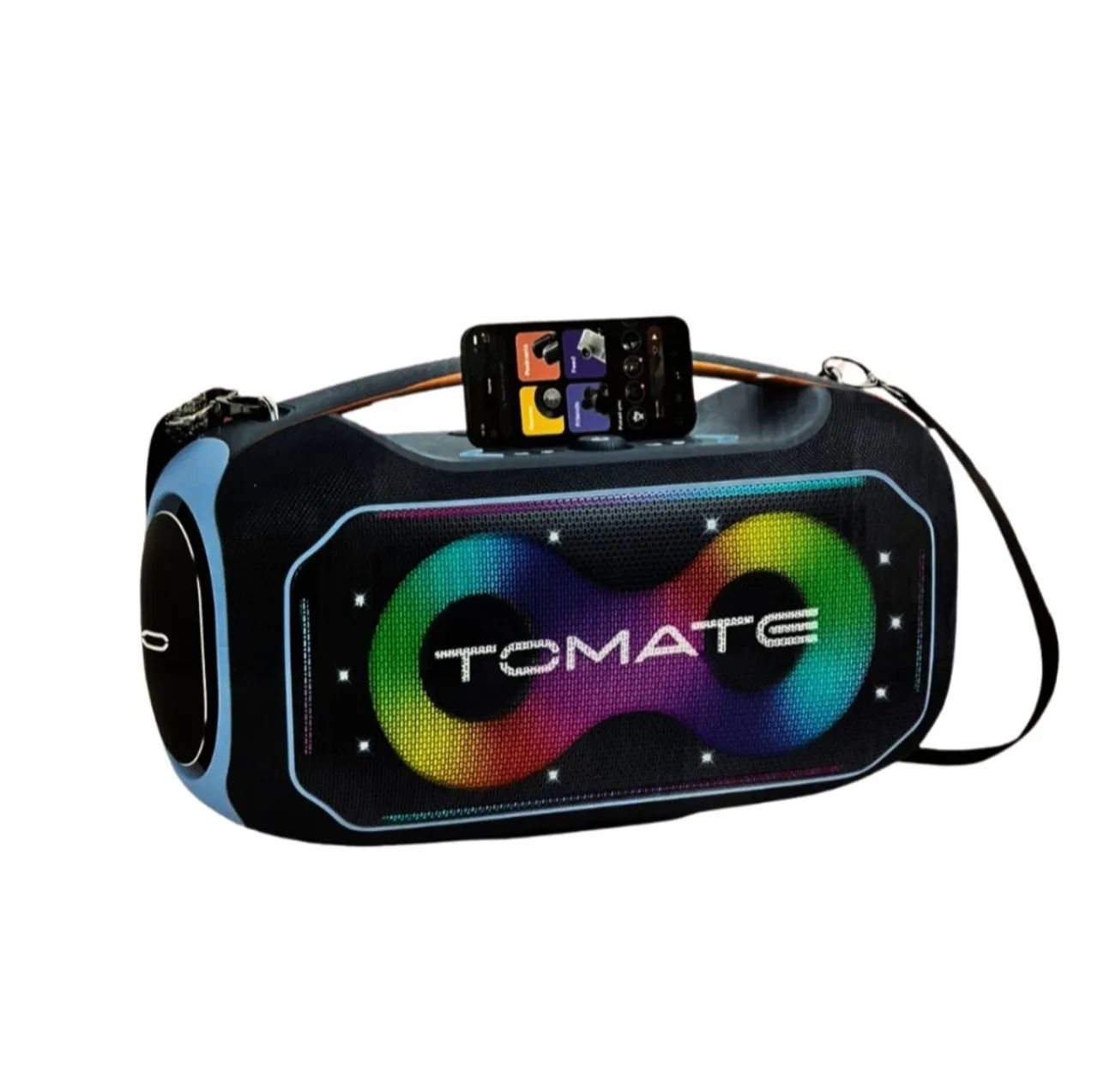 Caixa de Som Potente 360W Tomate