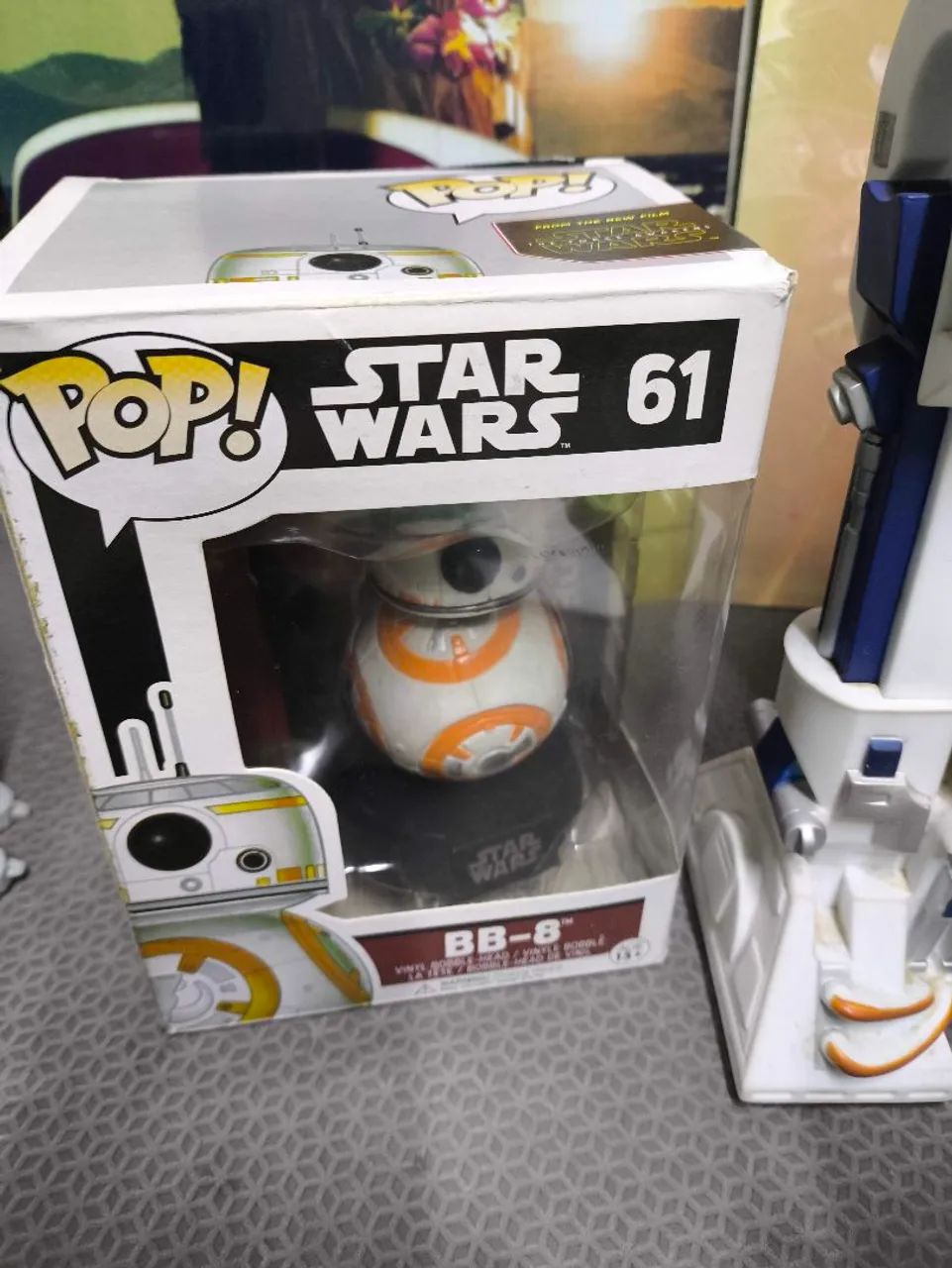 Lote Star Wars Colecionável - Bonecos, Funko Pop e Quadros Decorativos  - Foto 5