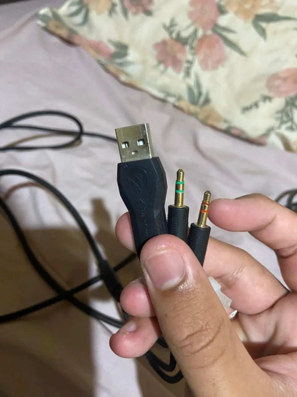 Headset Gamer Fortrek PRO H2 com LED Azul, P2, Preto - H2