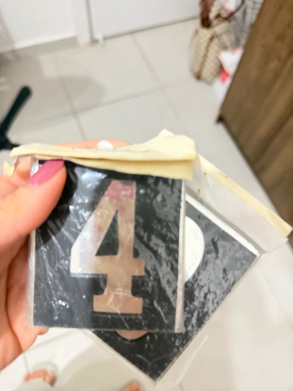 Placa de numero para casa - Foto 4