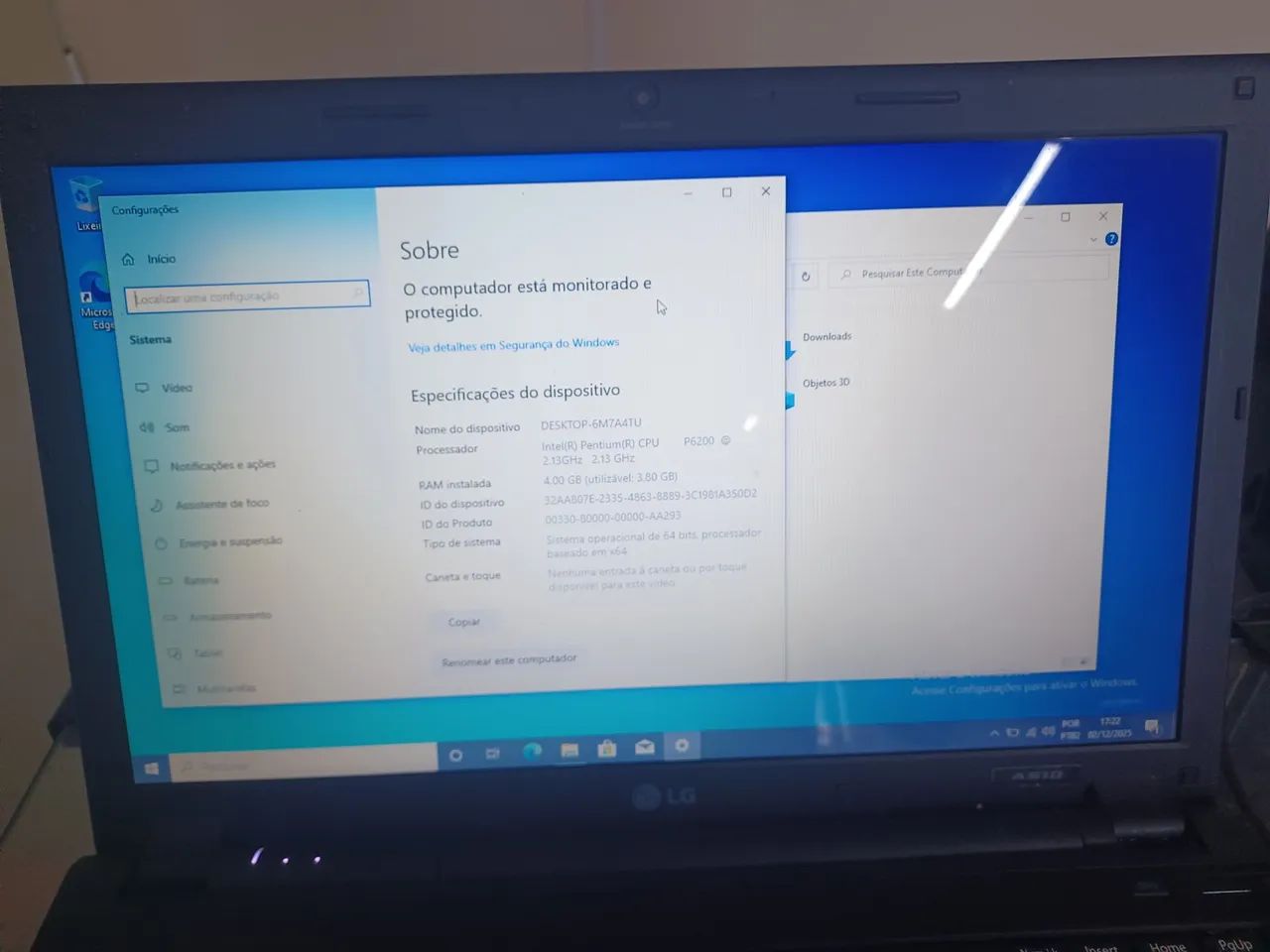 Notebool LG A 510  i3 4gb ram 500 Hd - Foto 5