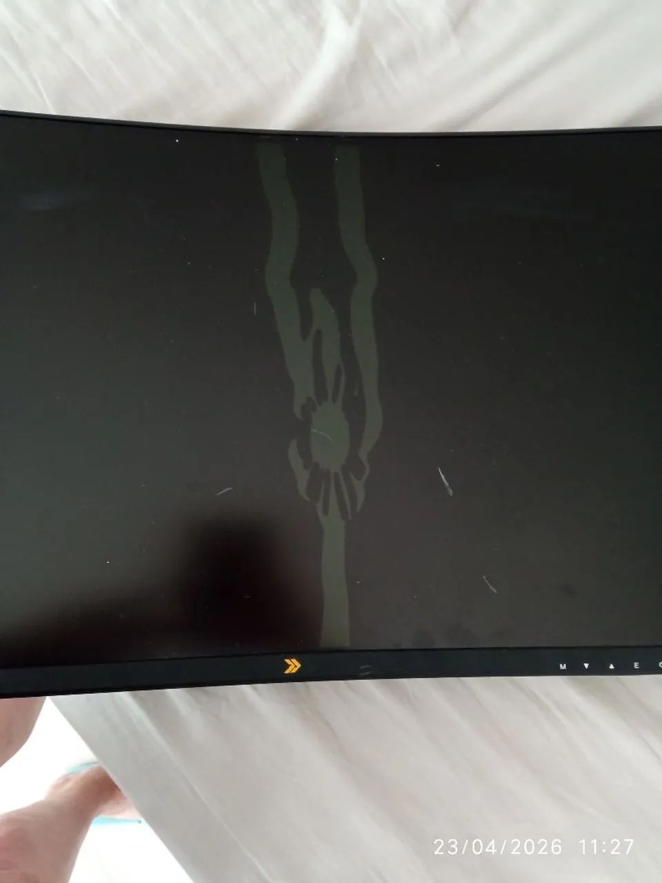 Monitor curvo retirada de peça - Foto 4