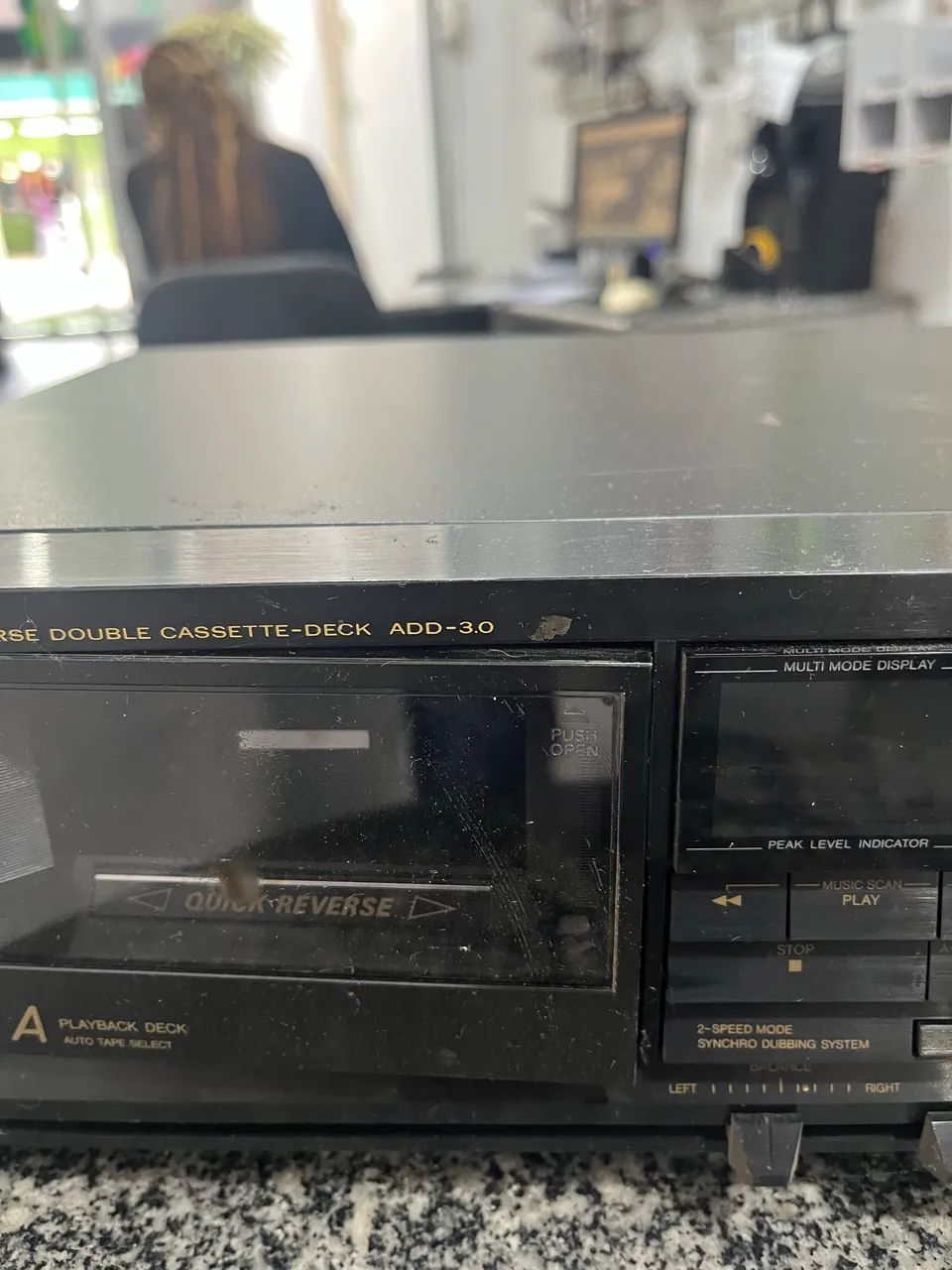 Tape deck gradiente ADD 3.0 com defeito - Foto 2