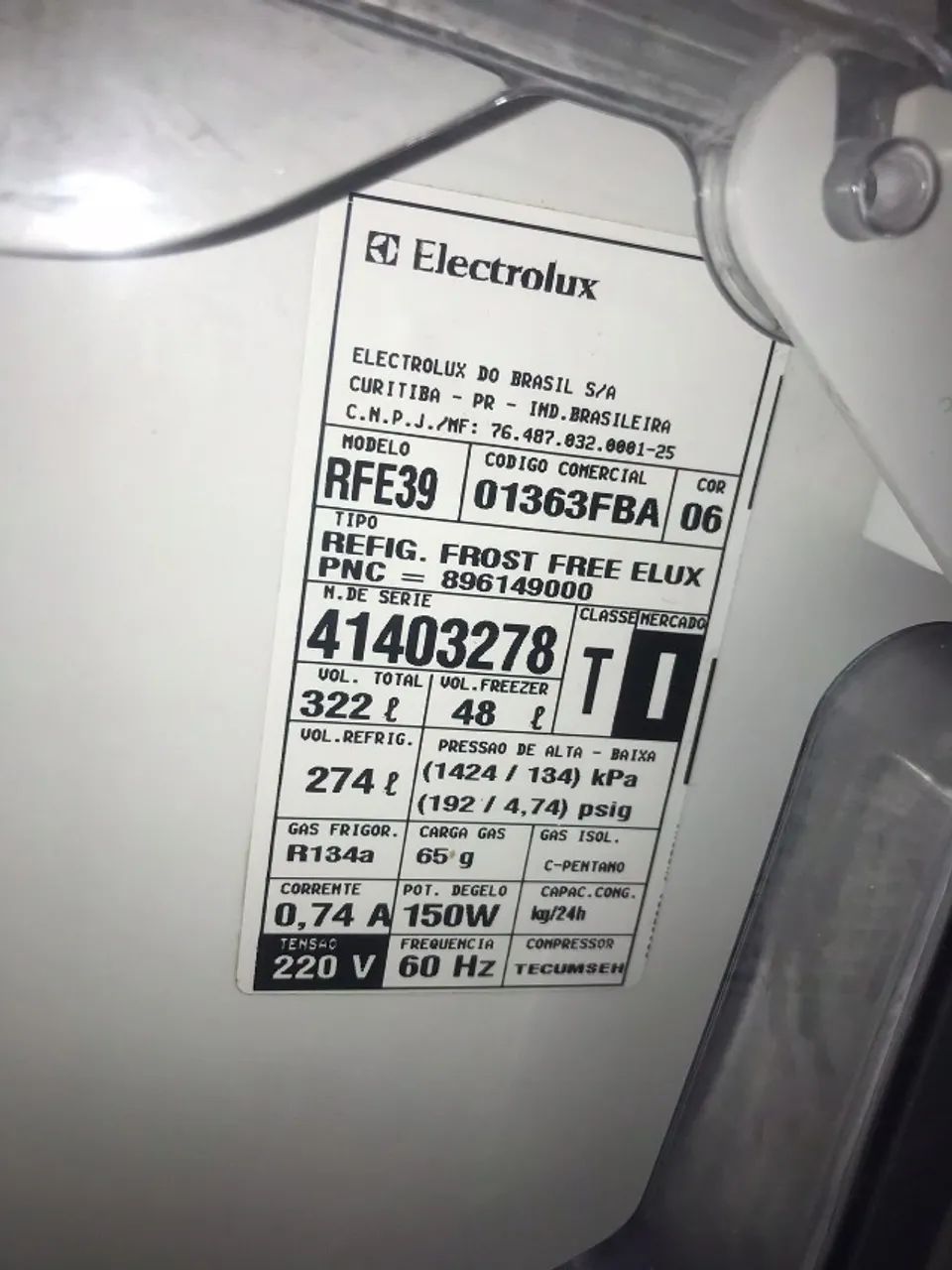 Geladeira Eletrolux  - Foto 3