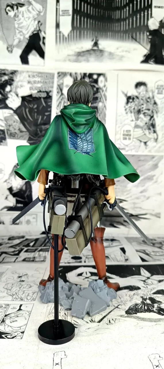 Levi e Eren - Banpresto Master Star Piece - Foto 5