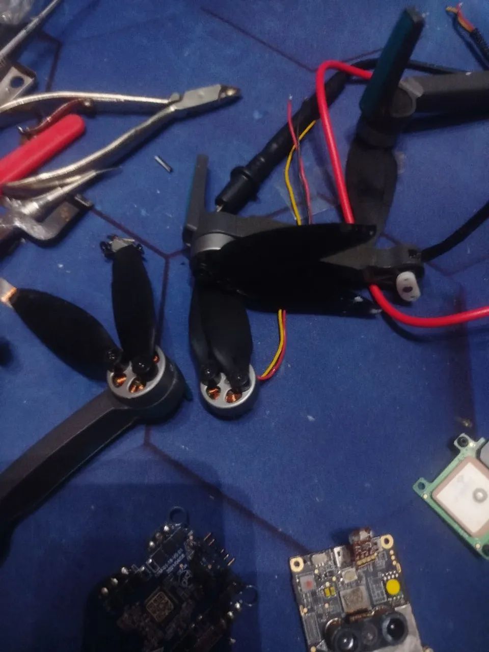 Todas as peças para drone mini fini 3 