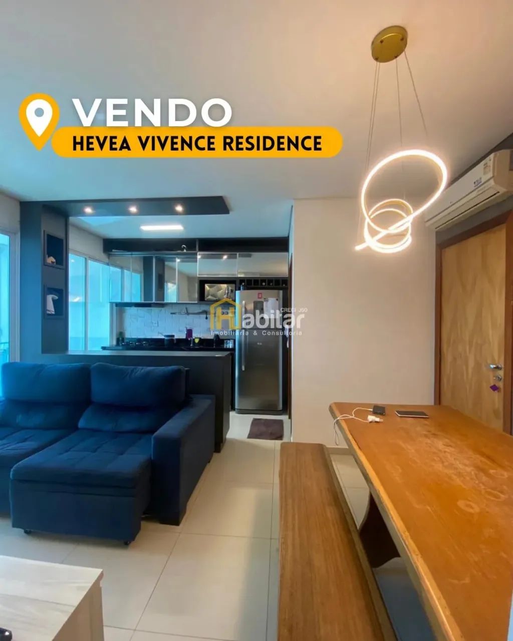 Vendo apt reformado no Hevea  * whats