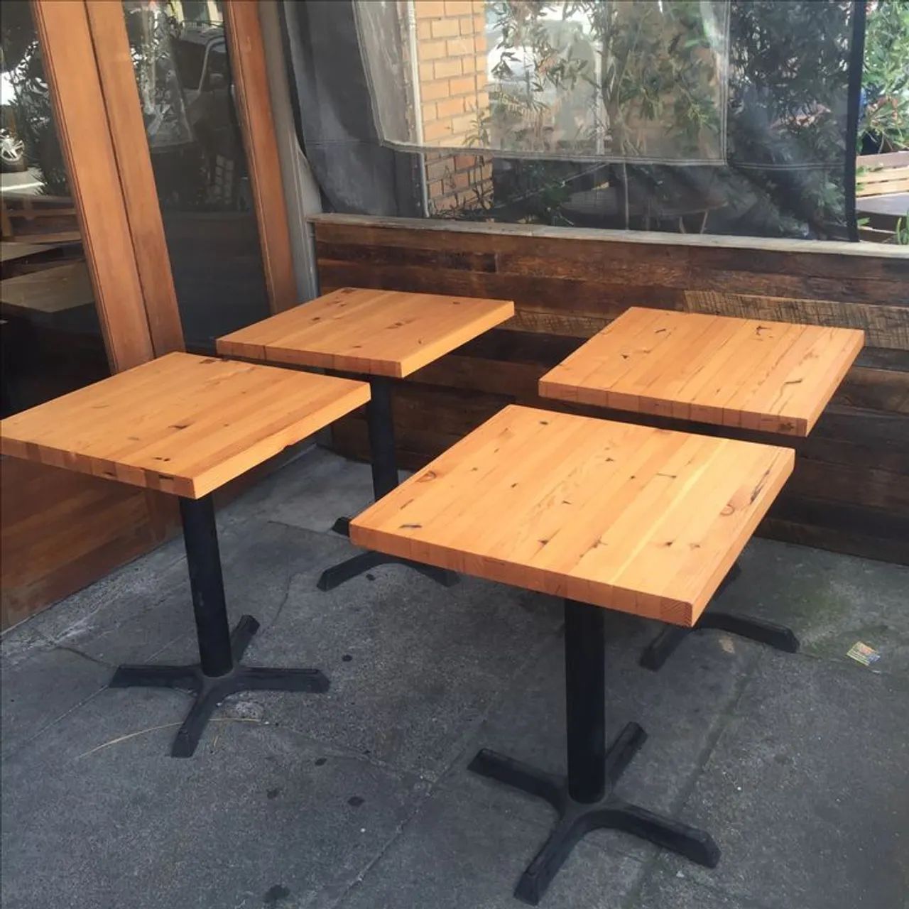 Mesa para restaurantes estilo industrial  - Foto 3