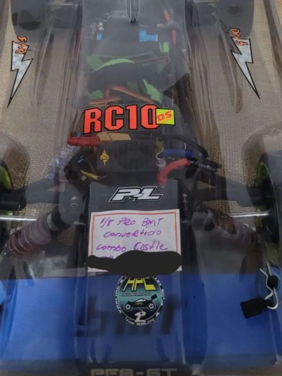 Automodelo 1/8 pro BMT convertido castle - Foto 3