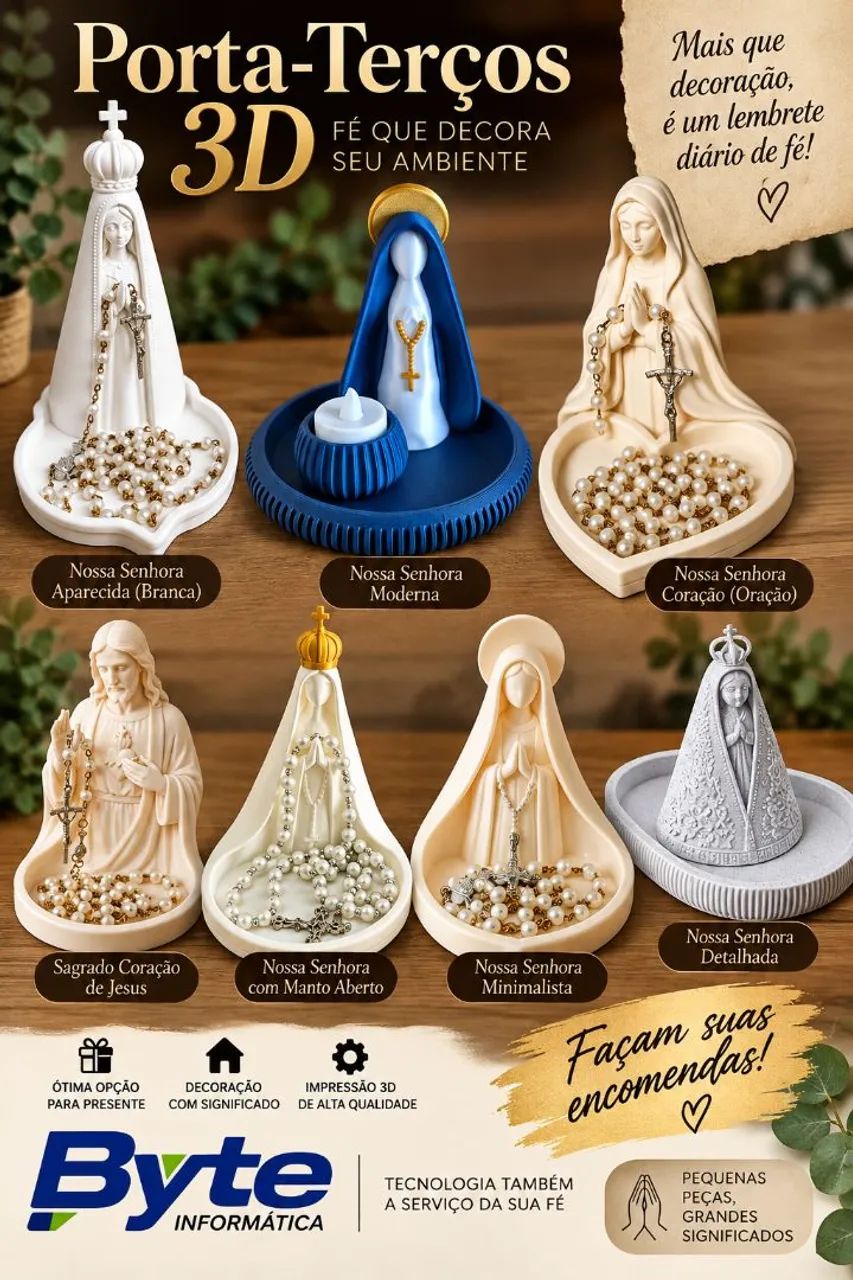 Porta terços variados 