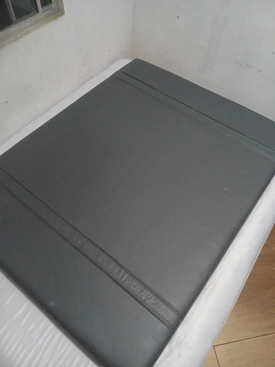  Cama Queen Completa Ortobom + Cabeceira | Estado de Nova | 1 Ano de Uso - Foto 2