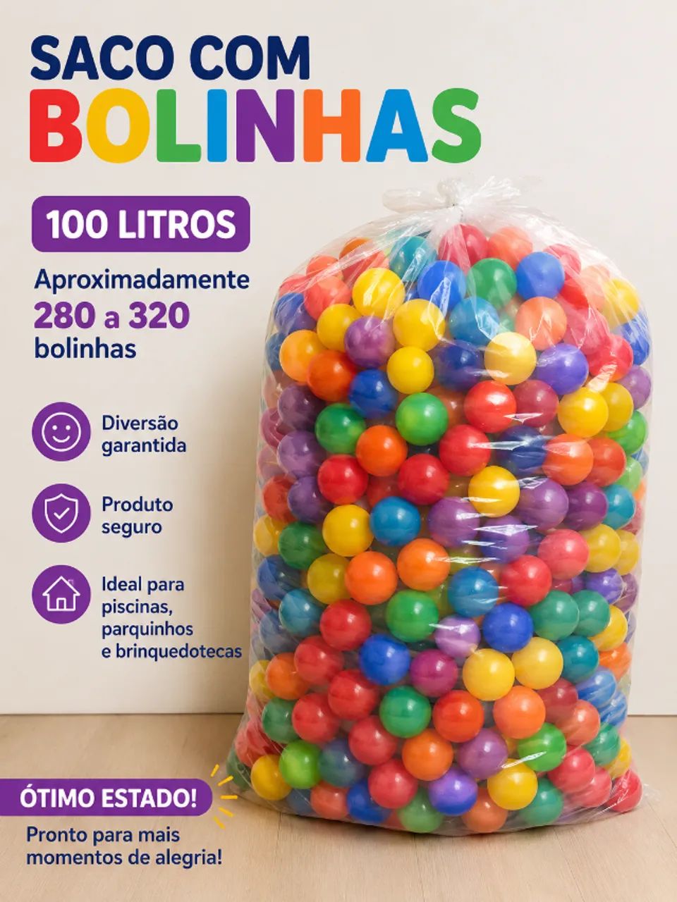 Bolas para Piscina de Bolinhas