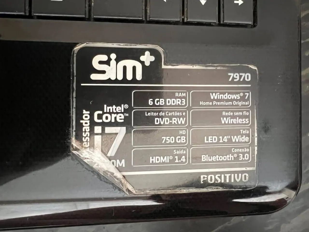 Vendo Notebook Positivo Sim+ 7970 - Foto 5