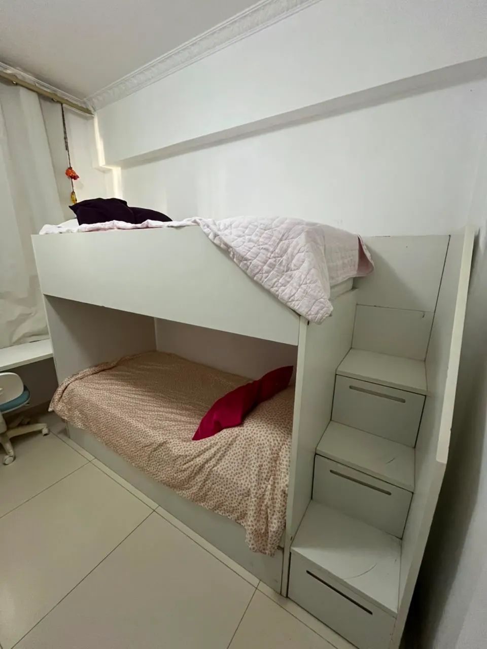 Cama beliche+bicama Tok Stok + 2 colchões  - Foto 3