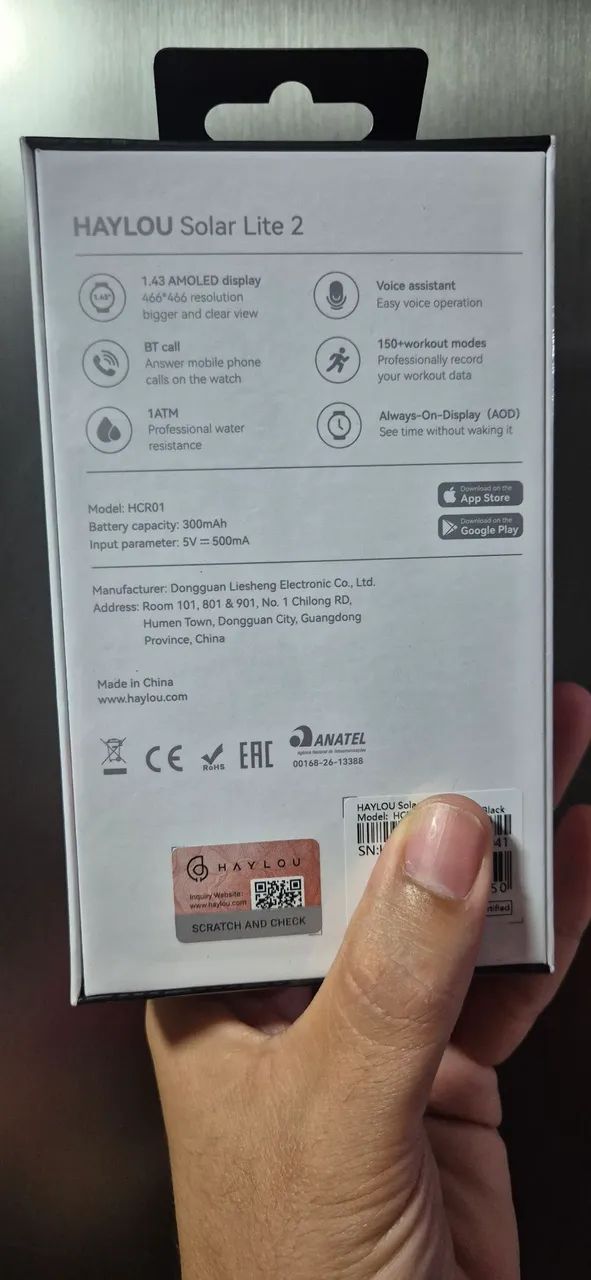 Haylou Solar Lite 2 - Smartwatch  - Foto 3