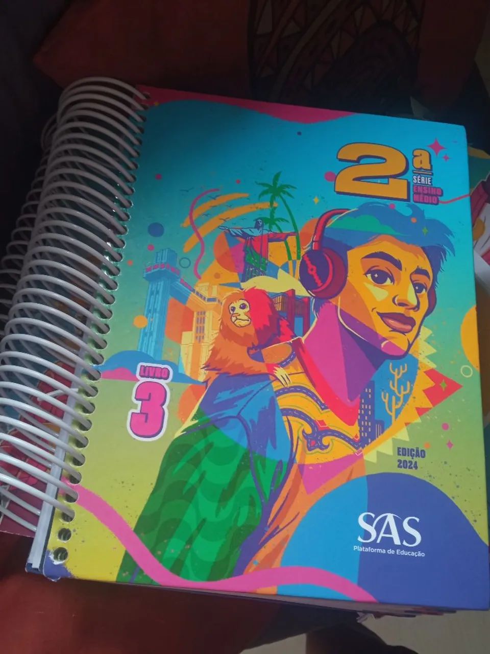 Livros 2 série do ensino médio SAS 2024, ótimo pro Enem!!! - Foto 4