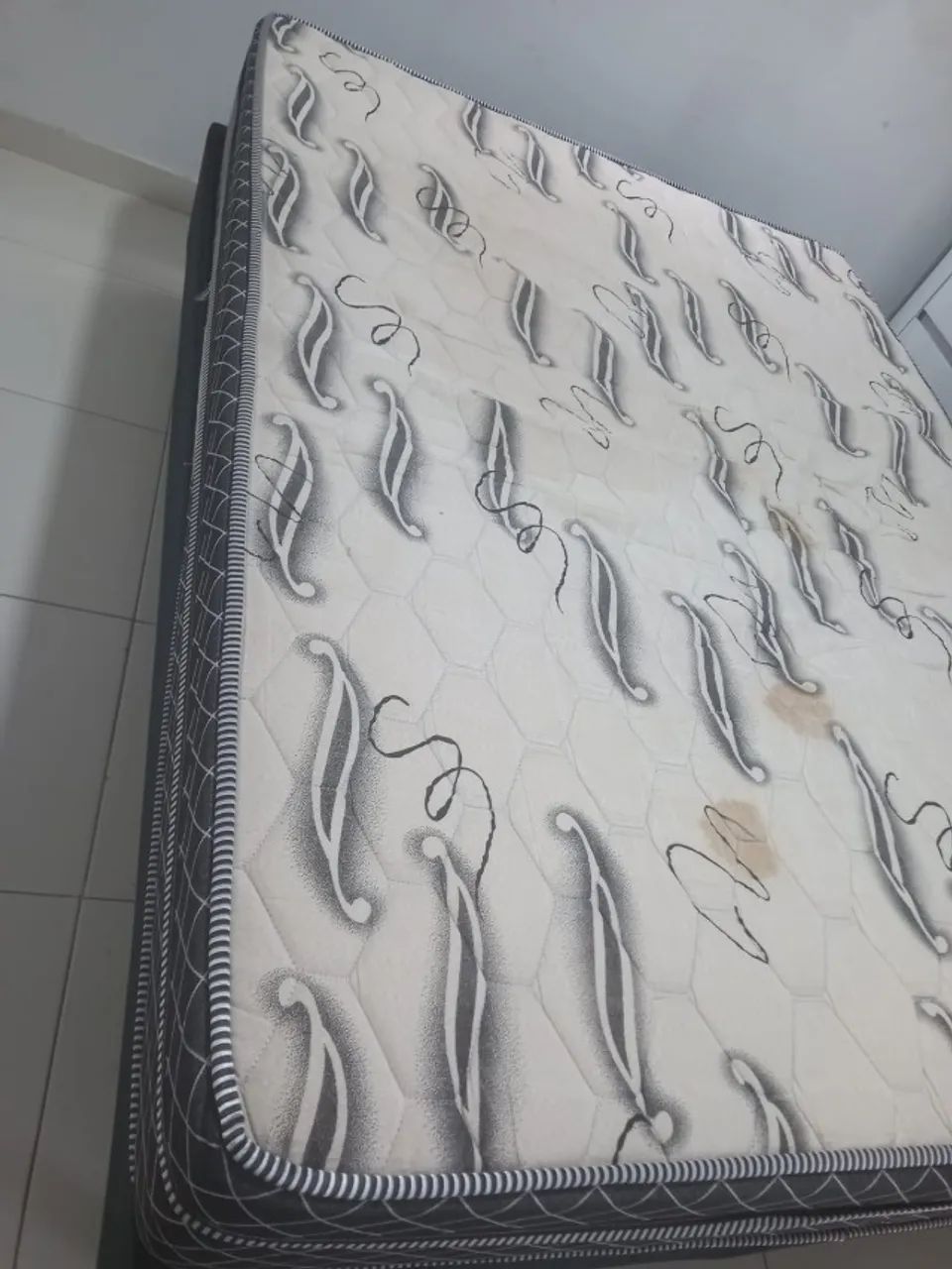 colchão casal usado - Foto 5