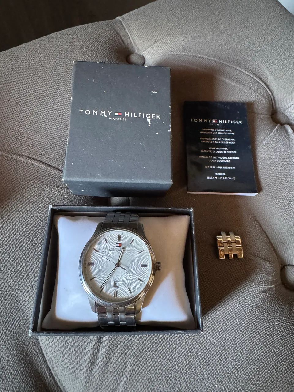 Relógio Tommy Hilfiger Original - Excelente Estado - Foto 2