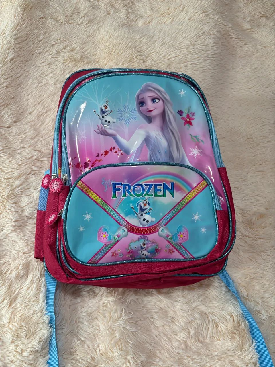 Mochila escolar do Frozen Elsa 