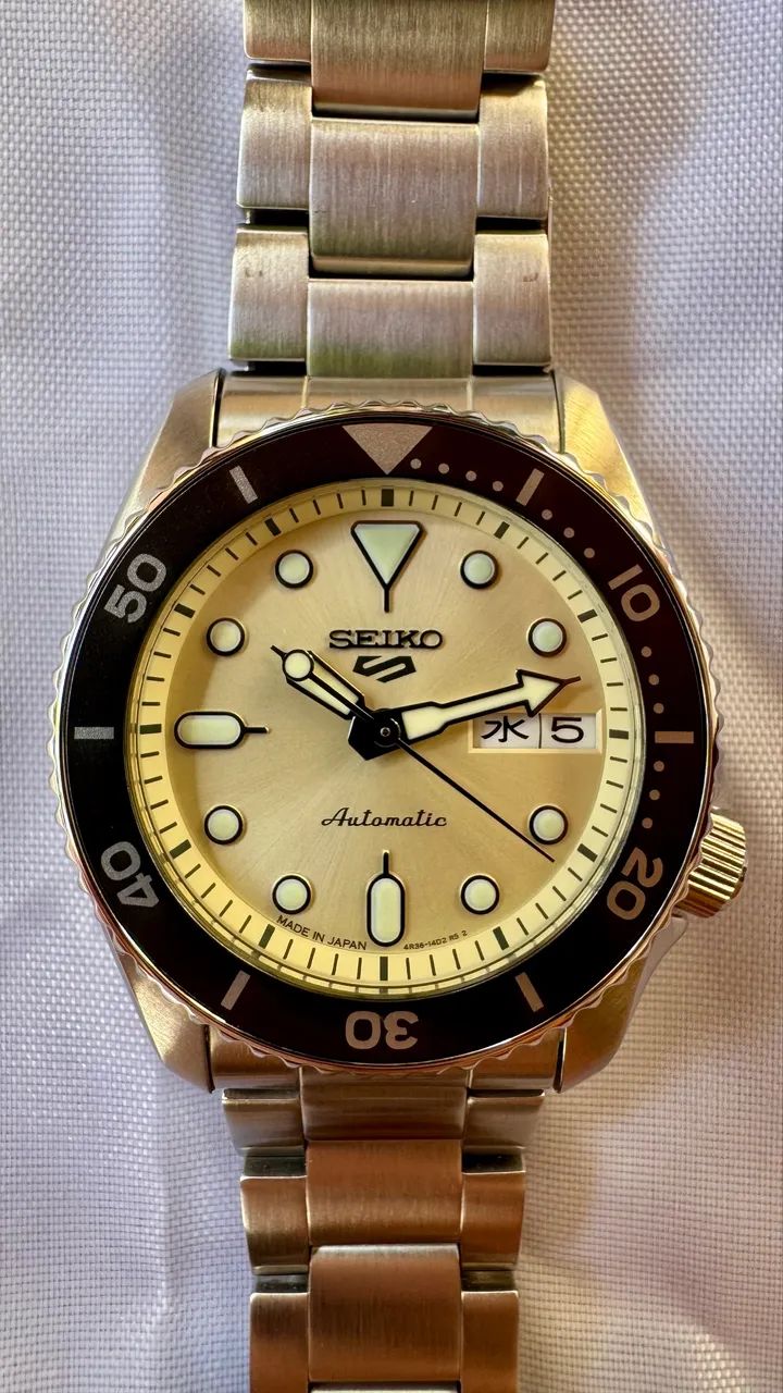 Relógio Seiko 5 Sports Reduced 38mm