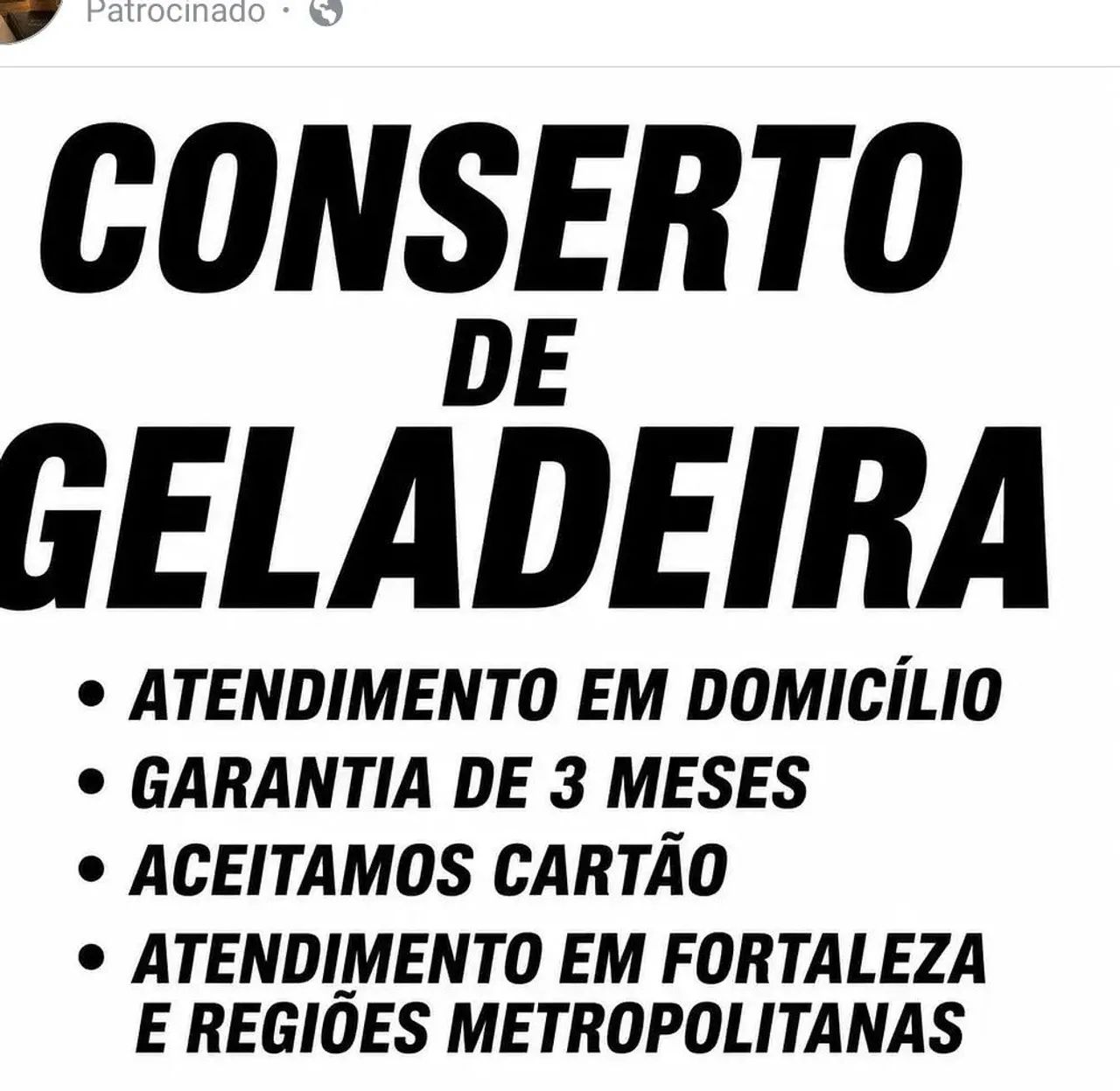 Concerto geladeiras 